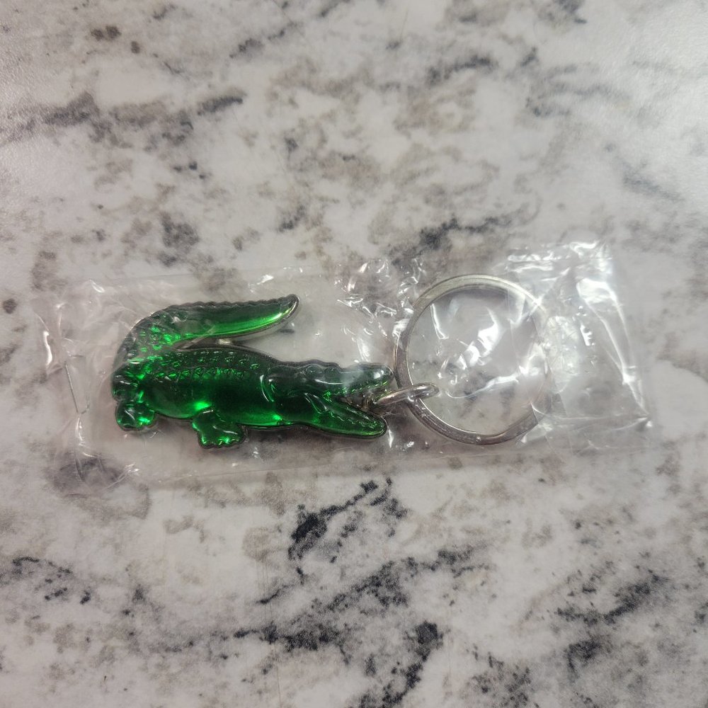 Lacoste alligator key chain